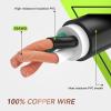 imageRVMATE 30 Amp to 110 Volt RV Adapter Cord 12 Inch 30 Amp to 15 Amp RV Electrical Adapter with LED Indicator 180 Degree Bend Power Adapter ETL Listed50M30F
