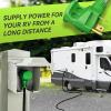 imageRVMATE 30 Feet 30 Amp RV Lockable Power Extension Cord with Easy Plugin Handle TT30P to L530R LED Indicator 10 AWG ETL Listed10FT