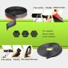 imageRVMATE 30FT RV Slide Out Seal Waterproof RV Seal Replacement for RVs Travel Trailers and 5th Wheels LShapedDshaped  Ishaped