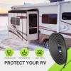 imageRVMATE 30FT RV Slide Out Seal Waterproof RV Seal Replacement for RVs Travel Trailers and 5th Wheels LShapedDshaped 40FT