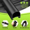 imageRVMATE 30FT RV Slide Out Seal Waterproof RV Seal Replacement for RVs Travel Trailers and 5th Wheels LShapedDshaped 40FT