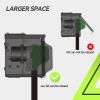 imageRVMATE 50 Amp 125250V RV Power Outlet Box Waterproof Lockable Enclosed Power Panel NEMA 1450R Receptacle ETL Listed BlackBlack