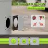imageRVMATE 50 Amp 125250V RV Power Outlet Box Waterproof Lockable Enclosed Power Panel NEMA 1450R Receptacle ETL Listed BlackGrey