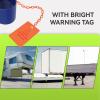 imageRVMATE 5th Wheel Lock Heavy Duty Steel King Pin Lock with AntiTheft Warning Tag for 5th WheelSemi TrailersRVsContainersBlue
