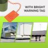 imageRVMATE 5th Wheel Lock Heavy Duty Steel King Pin Lock with AntiTheft Warning Tag for 5th WheelSemi TrailersRVsContainersGreen