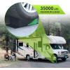 imageRVMATE Camper Levelers 1Pack RV Leveling Blocks Camper Wheel Chocks Including One Curved Leveler One Chocks and Owo Rubber Grip Mat Accessories