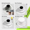 imageRVMATE Plumbing Vent Camper Vent Cap Replacement RV Sewer Vent Cap for 1 to 2 38quot Pipe Whitekits with screen