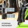 imageRVMATE RV Camper Wheel Chock Stabilizer Scissor X Chocks Wheel Stabilizer 2 Packs for RV Travel Trailer Tires X Chock for Locking Tandem Wheels When Parked on Uneven Surfaces BlackBlack