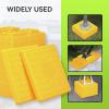 imageRVMATE RV Leveling Blocks 12 Pack Heavy Duty Camper Leveling Blocks Leveling Blocks for RVs Reduce Trailer Movement Trailer Leveling Blocks Great for Single and Dual Wheels YellowYellow