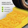 imageRVMATE RV Leveling Blocks 12 Pack Heavy Duty Camper Leveling Blocks Leveling Blocks for RVs Reduce Trailer Movement Trailer Leveling Blocks Great for Single and Dual Wheels YellowYellow
