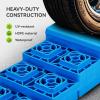 imageRVMATE RV Leveling Blocks 12 Pack Heavy Duty Camper Leveling Blocks Leveling Blocks for RVs Reduce Trailer Movement Trailer Leveling Blocks Great for Single and Dual Wheels YellowBlue