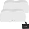 imageRVMATE RV Tire Covers Dual Axle Wheel Cover 1 Pack Fits 30quot33quot Diameter Tires Waterproof AntiUV White Dual Tire Covers RV Accessories for TruckTrailerDual Axle Tire Cover WHITE