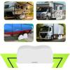imageRVMATE RV Tire Covers Dual Axle Wheel Cover 1 Pack Fits 30quot33quot Diameter Tires Waterproof AntiUV White Dual Tire Covers RV Accessories for TruckTrailerDual Axle Tire Cover WHITE