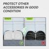 imageRVMATE RV Tire Covers Dual Axle Wheel Cover 1 Pack Fits 30quot33quot Diameter Tires Waterproof AntiUV White Dual Tire Covers RV Accessories for TruckTrailerDual Axle Tire Cover WHITE