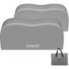 imageRVMATE RV Tire Covers Dual Axle Wheel Cover 1 Pack Fits 30quot33quot Diameter Tires Waterproof AntiUV White Dual Tire Covers RV Accessories for TruckTrailerDual Axle Tire Cover GREY
