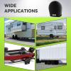 imageRVMATE RV Tire Covers Wheel Cover 4 Pack Fits 27quot29quot Diameter Tires Waterproof AntiUV Black Tire Covers RV Accessories for TruckTrailerCarFits Tire Diameters 3639