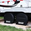 imageRVMATE RV Tire Covers Wheel Cover 4 Pack Fits 27quot29quot Diameter Tires Waterproof AntiUV Black Tire Covers RV Accessories for TruckTrailerCarFits Tire Diameters 3335
