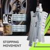 imageRVMATE RV Wheel Chock Stabilizer with Rotatable Sides for RV Travel Trailer Tires for Locking Tandem Wheels When Parked on Uneven Surfaces Silver 2 PackSilver