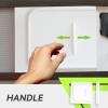 imageRVMATE Screen Door Slide with Slide Stop 12quot Panel for RV Trailer Camper Motor Home White