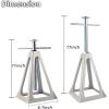 imageRVMATE Stack Jack 4 Pack for RV Camper and Trailer Stabilization Aluminum RV stabilizer Adjustable from 11 inch to 17 inchStack Jack with Cover