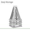 imageRVMATE Stack Jack 4 Pack for RV Camper and Trailer Stabilization Aluminum RV stabilizer Adjustable from 11 inch to 17 inchStack Jack with Cover