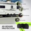 imageRVMATE Triple Axle Tire Covers RV Tire Cover 2 Pack Fits 27quot29quot Diameter Tires Waterproof AntiUV Wheel Covers RV Accessories for TruckTrailer BlackFits Tire Diameters 2729