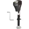 imageRVMATE Electric AFrame Trailer Jack up to 50005500lbs Heavy Duty RV Electric Power Tongue Jack with Accessories Manual Crank Handle 18quot Lift 12V DC and Bright LED Light Black4000LB