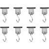 imageRVMATE RV Awning Light Holder Easily Slide Into RV Awning Roller Bar Channel Each Holder can Support 15 lbs 8 Pack