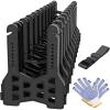 imageRVMATE RV Sewer Hose Support 10 Feet Plastic Septic Hose Support Black Easy to Set Up Help Dumping Quickly and Securely Comes with Gloves and Organization Strap20