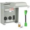 imageRVMATE RV Temporary Power Outlet Panel with Breaker ETL Listed 20 30 50 Amp RV Receptacle RV Electrical Outlet Panel for RV Camper Travel Trailer