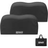 imageRVMATE RV Tire Covers  Dual Axle Wheel Cover 2 Pack Fits 27quot30quot Tires Waterproof AntiUV 600D Oxford Black Dual Tire Covers for RVTruckTrailer3033 2 PCS