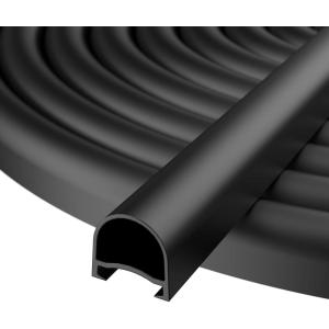 imageRVMATE 30FT RV Slide Out Seal Waterproof RV Seal Replacement for RVs Travel Trailers and 5th Wheels LShapedDshaped 40FT