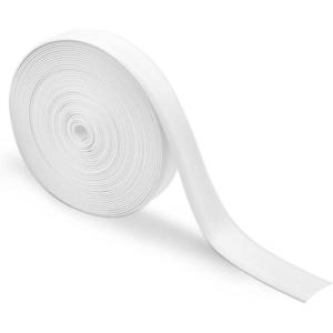 imageRVMATE RV Vinyl Insert Trim 1 Inch Wide 100 Feet Heavy Duty Trailer Trim for RV Camper Travel Trailer White100 ft