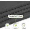 imageRVMATE 1214ft Boat Cover 210D Marine Grade Polyester Fits VHull TriHull Fishing Boat Runabout Length1214 Beam Width68 BlackBLACK