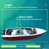 imageRVMATE 1214ft Boat Cover 210D Marine Grade Polyester Fits VHull TriHull Fishing Boat Runabout Length1214 Beam Width68 BlackBLACK