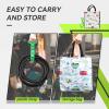 imageRVMATE 250V 40 Feet Welder Extension Cord 8 AWG NEMA 650 STW Heavy Duty Welding Cord with LED Indicator10AWG  40FT