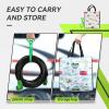 imageRVMATE 4 Prong Dryer Extension Cord 25 Feet 30 Amp NEMA 1430P to 1430R 125V250V Waterproof PVC Jacket Perfect for Dryer Power Extension ETL ListedNEMA 1030PR