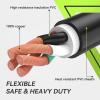 imageRVMATE 4 Prong SRDT Dryer Cord 10 Feet 30 Amp Appliance Power Cord NEMA 1430P to 4Wire 4 Wires with O Ring Terminal Connectors 100 Copper Wire Dryer Extension Cord4 Prong