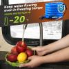 imageRVMATE Heated Water Hose for RV 50FT 20  Antifreeze Heated RV Water Hose with Energy Saving Thermostat for RVCamperHomeGarden RV Accessories100FT