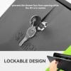 imageRVMATE RV Exterior Shower Box Kit RV Outdoor Shower Box Kit Faucet Replacement with Shower Head ampamp Hose Black
