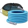 imageRVMATE RV Water Hose 25FT 58 Inner Diameter Drinking Water Hose Leadfree No Leaking Garden Hose For RVTrailerCamping RV AccessoriesBlue
