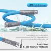 imageRVMATE RV Water Hose 25FT 58 Inner Diameter Drinking Water Hose Leadfree No Leaking Garden Hose For RVTrailerCamping RV AccessoriesBlue