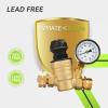 imageRVMATE RV Water Pressure Regulator Brass LeadFree Water Pressure Reducer Kit Adjustable Valve with Inlet Screen Filter for Camper Travel TrailerAdjustable Knob 20