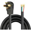 imageRVMATE 4 Prong SRDT Dryer Cord 10 Feet 30 Amp Appliance Power Cord NEMA 1430P to 4Wire 4 Wires with O Ring Terminal Connectors 100 Copper Wire Dryer Extension Cord4 Prong