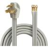 imageRVMATE 4 Prong SRDT Dryer Cord 10 Feet 30 Amp Appliance Power Cord NEMA 1430P to 4Wire 4 Wires with O Ring Terminal Connectors 100 Copper Wire Dryer Extension Cord3 Prong