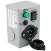 imageRVMATE Generator Transfer Switch  15 Amp 120V ETL Certificated Manual Generator Transfer Switch with Circuit Breaker for Indoor
