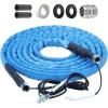 imageRVMATE Heated Water Hose for RV 50FT 20  Antifreeze Heated RV Water Hose with Energy Saving Thermostat for RVCamperHomeGarden RV Accessories50FT