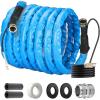 imageRVMATE Heated Water Hose for RV 50FT 20  Antifreeze Heated RV Water Hose with Energy Saving Thermostat for RVCamperHomeGarden RV Accessories75FT