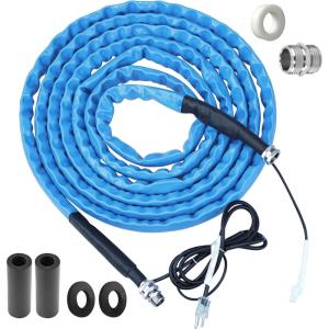 imageRVMATE Heated Water Hose for RV 50FT 20  Antifreeze Heated RV Water Hose with Energy Saving Thermostat for RVCamperHomeGarden RV Accessories35FT